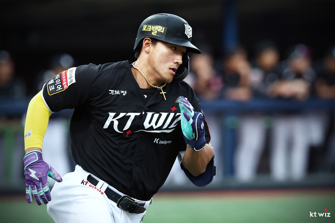 프로야구 KT 위즈 안현민. (사진=KT 위즈 제공)