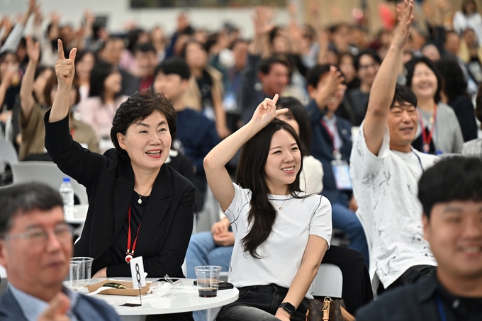 쿠팡 임직원과 가족들이 패밀리 데이 축제를 즐기고 있다. (사진=쿠팡 제공)