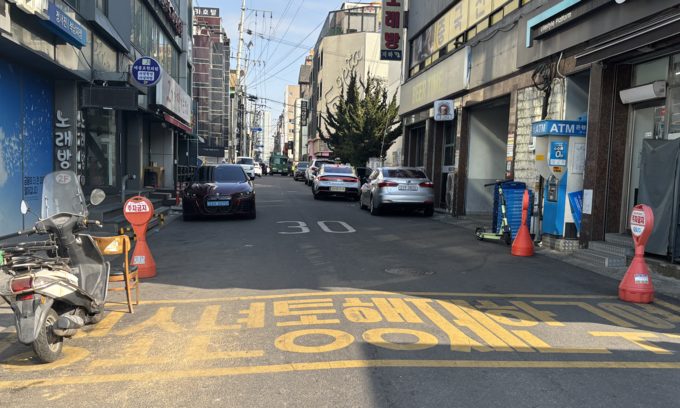 청소년통행제한구역으로 지정돼 있는 석남동 509번지 모습이다. ( 사 진 = 서구 제공 )