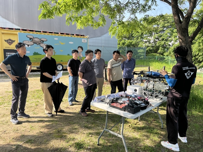 드론 조종자 안전교육. (사진=남양주시 제공)