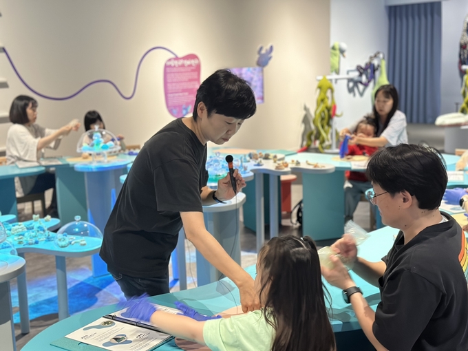 '모두의 식탁' 워크숍. (사진=경기도어린이박물관 제공)