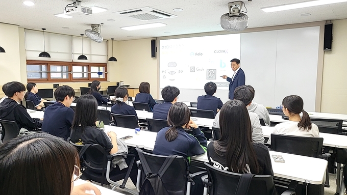 이계문 남양주도시공사 사장, 진접고에서 진로 특강 개최