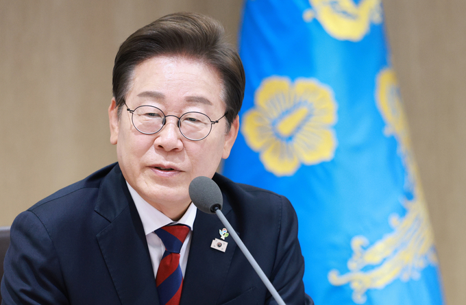 이재명 대통령이 5일 서울 용산 대통령실 청사에서 열린 국무회의에서 발언하고 있다. (사진=연합뉴스)
