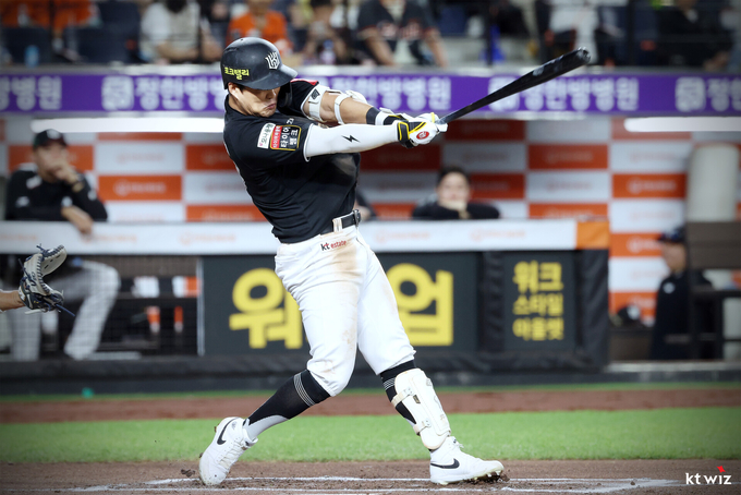 KT 위즈 배정대. (사진=KT 위즈 제공)