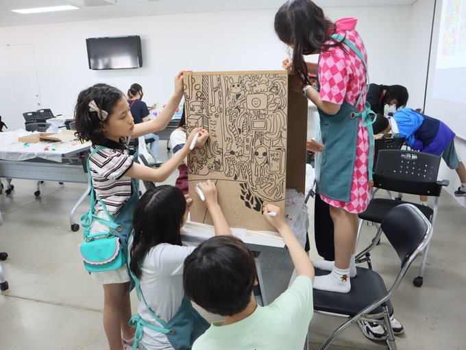 경기공유학교 운영 전경. (사진=수원시립미술관 제공)