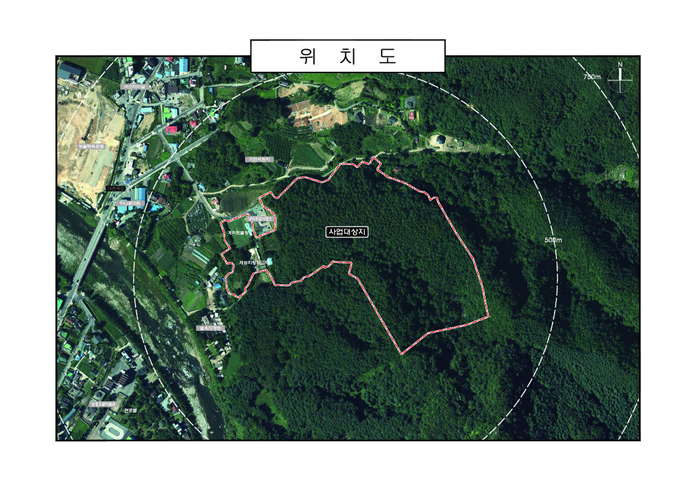 가평 미영연방 안보공원 사업대상지. (사진=가평군 제공)
