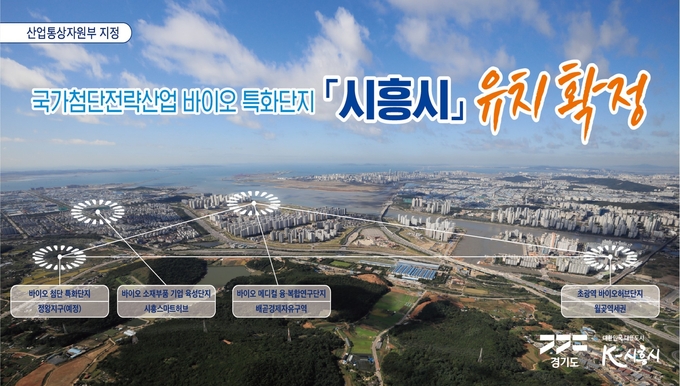 시흥시 국가첨단전략산업 바이오 특화단지 유치확정. (사진=시흥시 제공)