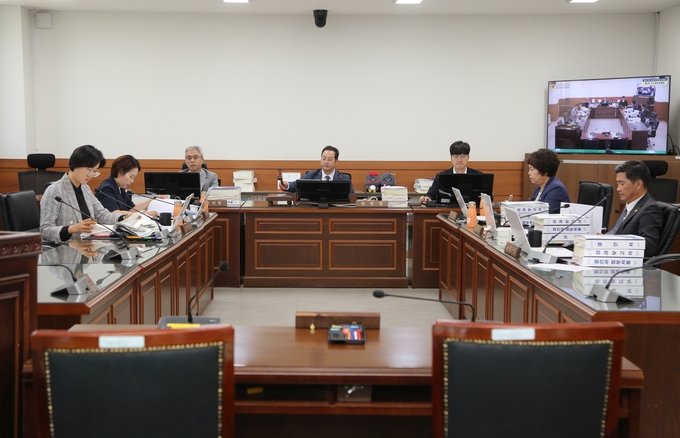 남양주문화재단 대표이사 조요한 후보자에 대한 인사청문 경과보고서 채택. (사진=남양주시의회 제공)