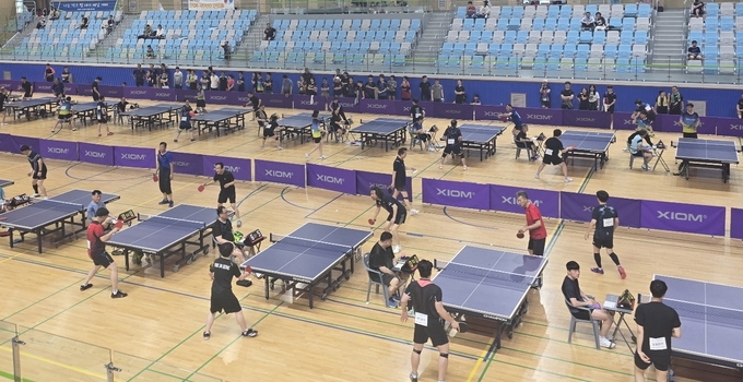 ‘제19회 남양주시장기 탁구대회’. (사진=남양주시 제공)