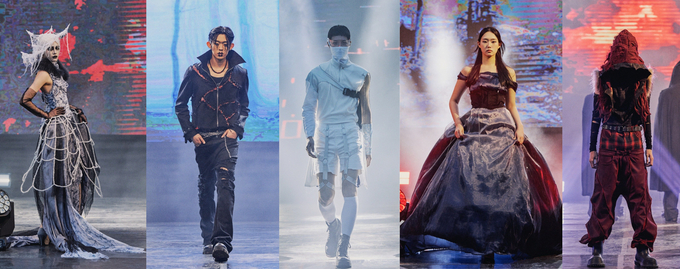 유한대학교 ‘Fashion + α’ 패션쇼 무대 모습 (사진=유한대학교 제공)