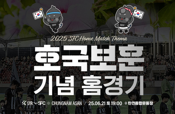 K리그2 성남FC의 '호국보훈 기념 홈경기' 포스터. (사진=성남FC 제공)