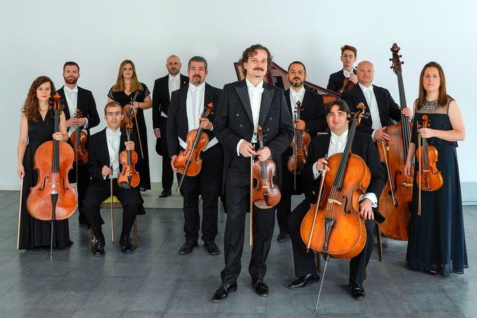 현악 오케스트라 '콘체르토 말라가(Concerto Málaga)' 단체 사진. (사진=수원문화재단 제공) 