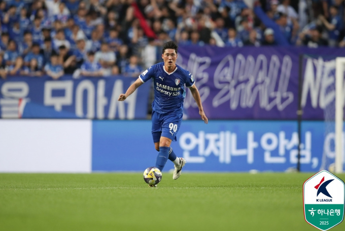 K리그2 수원 삼성 황석호. (사진=한국프로축구연맹 제공)