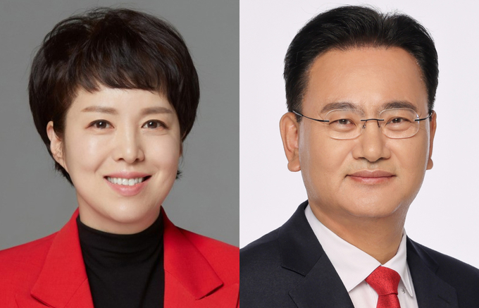 김은혜(성남분당을) 국민의힘 의원(왼쪽)과 유상범 국민의힘 의원 (사진=의원실 제공)