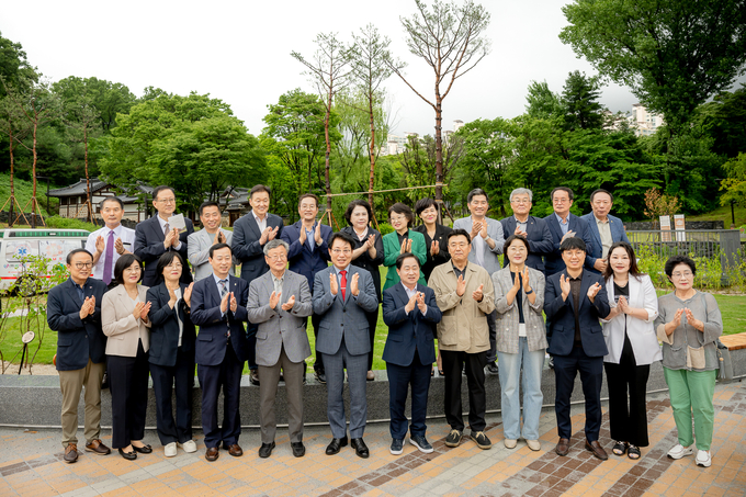 ‘남양주 궁집 관람환경 조성사업’ 준공식. (사진=남양주시의회 제공)