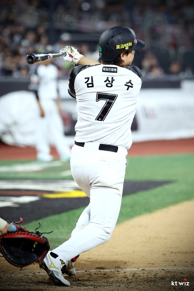 KT 위즈 김상수. (사진=KT 위즈 제공)