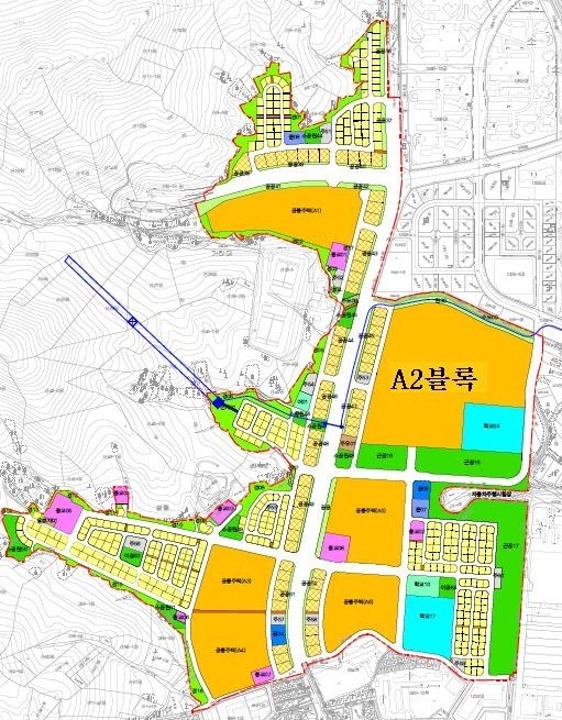 광명시는 구름산지구 도시개발사업의 A2블록 집단환지 부지를 성공적으로 매각하며, 향후 개발사업에 속도를 낼 수 있는 기반을 마련했다. (사진=광명시 제공)