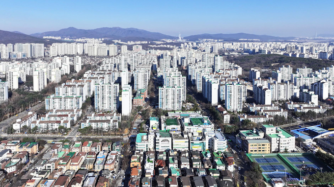 분당시가지 전경. (사진=성남시 제공)