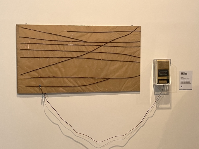 백남준, 랜덤 액세스 오디오테이프, 1963(1975). (사진=류초원 기자)