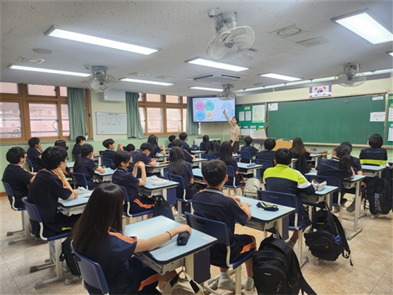 경기관광공사 '나도! 관광마케터' 프로그램에 청소년들이 참여하고 있다. (사진=경기관광공사 제공)