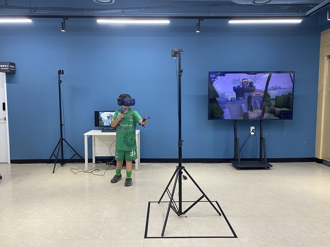가상현실(VR) 프로그램 운영. (사진=구리시 제공)