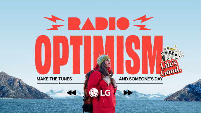 LG전자가 감사와 격려, 응원의 마음을 노래로 전달해 낙관적인 태도를 확산하는 ‘Radio Optimism’ 캠페인을 진행한다. (사진=LG전자 제공)