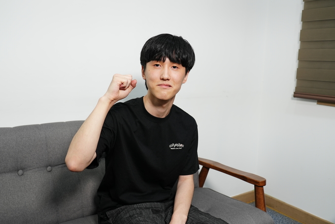 Yangju Whales의 리더이자 이터널리턴 종목, 하형석 단장 (사진=이호민 기자)