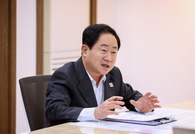 주광덕 시장이 "오피스텛이 가능하게 하기 위해 어려움이 많았지만 주민들과 약속했던 전향적인 검토와 적극적인 행정지원을 실천하게 됐다”고 밝혔다. (사진=남양주시 제공)