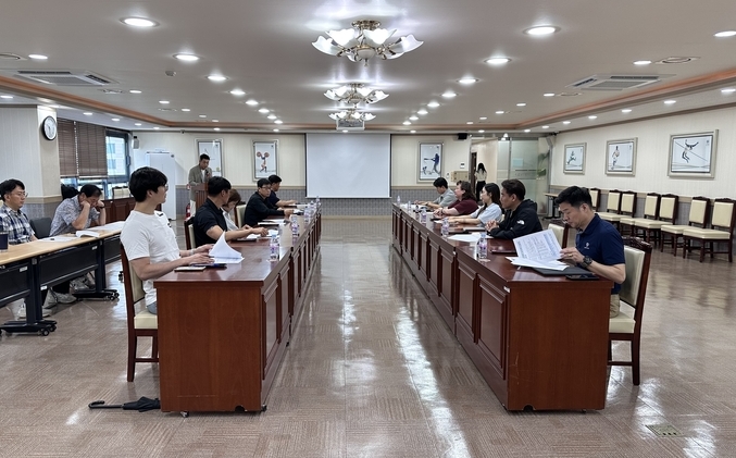 25일 진행된 경기도청 직장운동경기부협의회 모습. (사진=경기도체육회 제공)