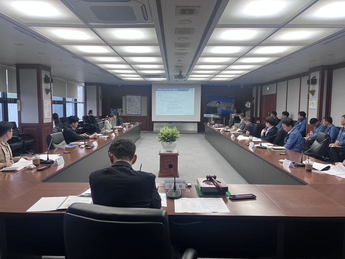 한국가스공사 인천기지본부 제52차 안전협의체 모습. ( 사진= 한국가스공사 인천기지본부 제공 )