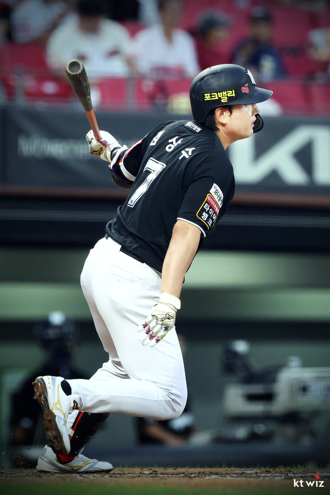 KT 위즈 김상수. (사진=KT 위즈 제공)