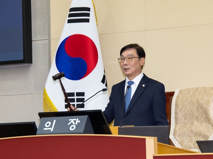 부천시의회 김병전 의장. (사진=부천시의회 제공)