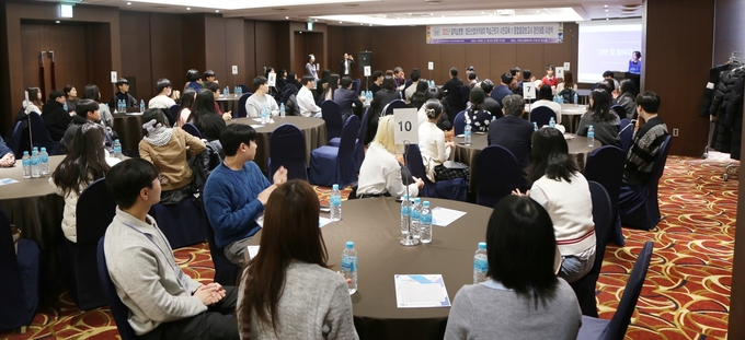 지난 2월에 열린 ‘2025 일학습병행·첨단산업아카데미 사전교육’ 모습. (사진=한신대학교 제공)