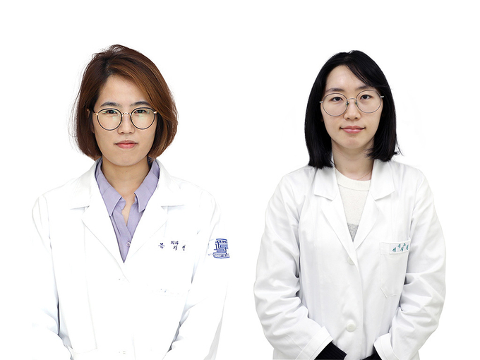 성빈센트병원 대장항문외과 문지연 교수와 위장관외과 서지원 교수. (사진=성빈센트병원 제공)