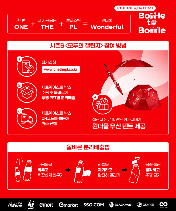 코카콜라, ‘보틀투보틀’ 캠페인 시즌6 시작