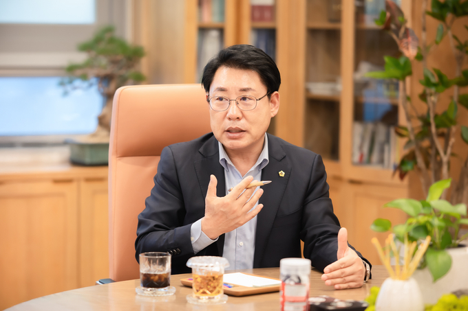 조성대 남양주시의회 의장이 "자족도시 건설을 위해 중첩규제 타파에 전력 투구하겠다"고 밝혔다. (사진=남양주시의회 제공)