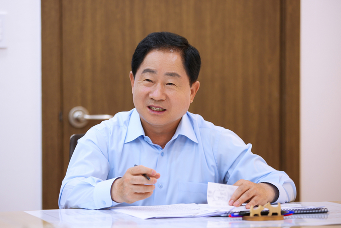 주광덕 시장이 올해를 ‘산업생태계 대전환의 원년’으로 선포한 자신의 선언을 지켰다. (사진=남양주시 제공)