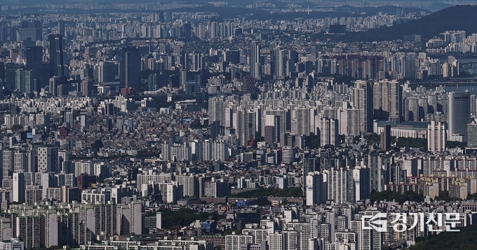 수도권 일대 아파트 전경. (사진=경기신문DB)