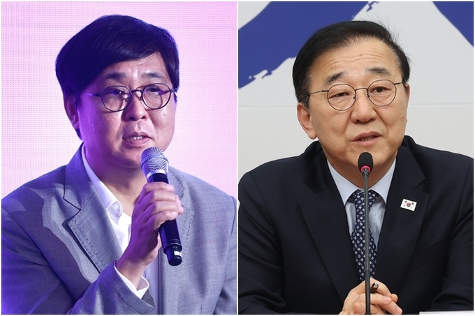 문체장관 최휘영(왼쪽)·국토장관 김윤덕 후보자 (사진=연합뉴스)