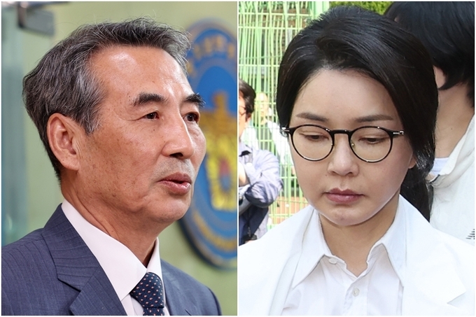 민중기 특별검사와 김건희 여사. (사진=연합뉴스)
