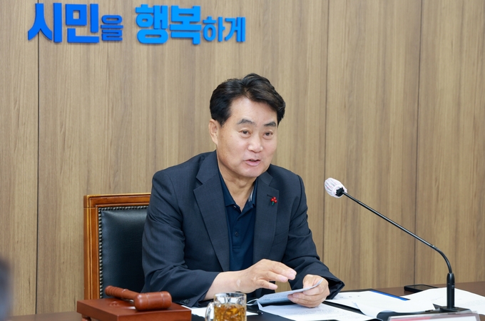 하은호 군포시장. (사진=군포시 제공)