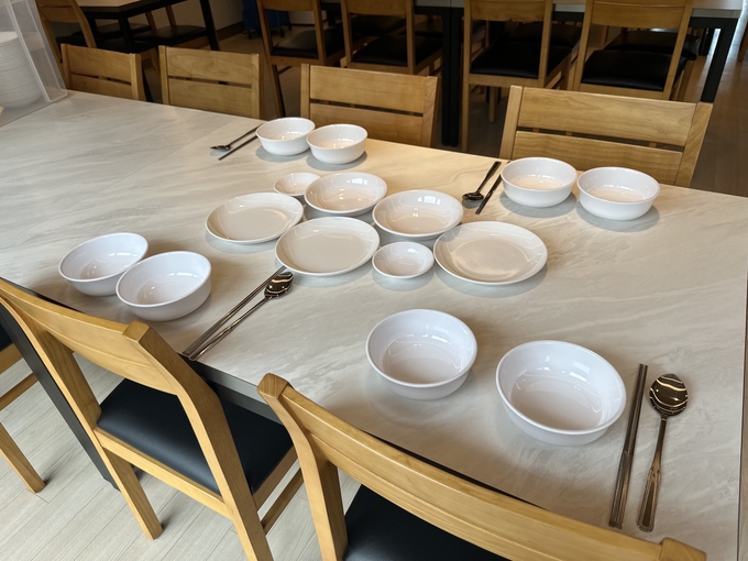 경기도의료원 장례식장에 도입되는 다회용기. (사진=경기도 제공)