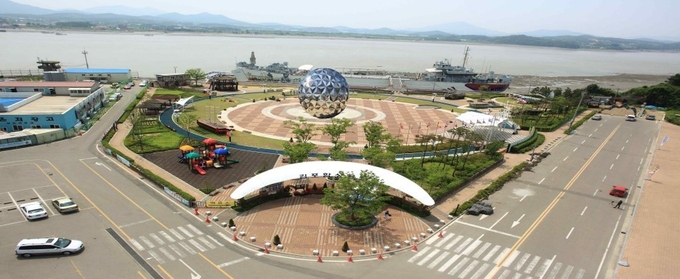 김포시 대명포구 함상공원 전경. (사진=김포시 제공)