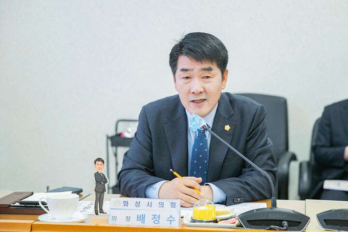 배정수 화성특레시의회 의장. (사진=화성시의회 제공)