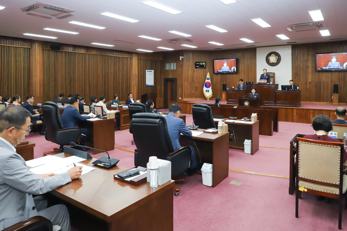 여주시의회가 제 75회 임시회를 개최하고 있다. (사진=여주시의회 제공)