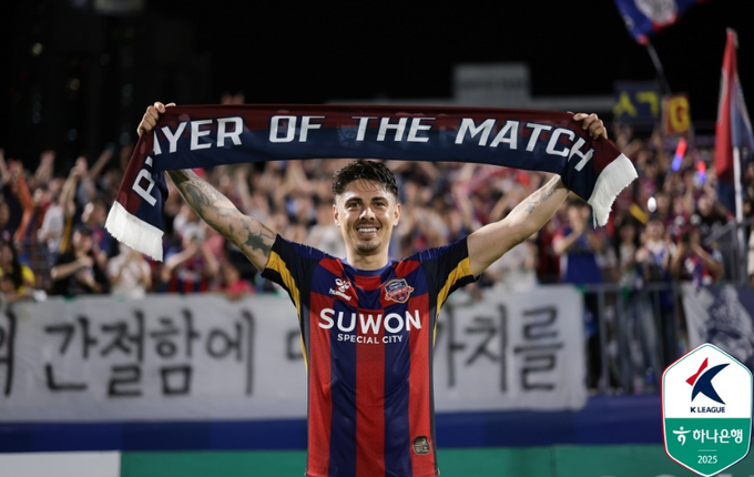 K리그1 수원FC 윌리안. (사진=한국프로축구연맹 제공)