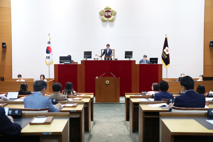 성남시의회 제 304회 임시회 폐회. (사진=성남시의회 제공)