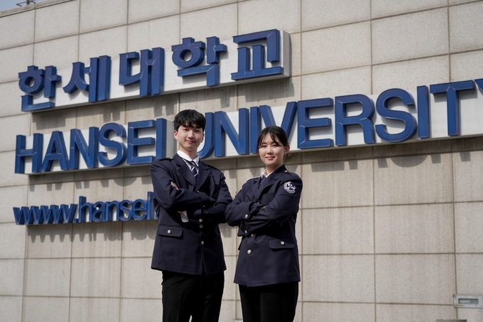 경찰행정학과 학생들 모습