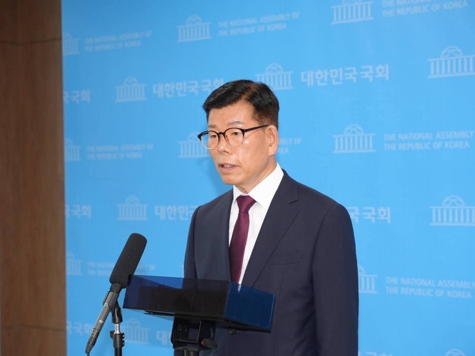 장영하 국민의힘 성남수정 당협위원장은 30일 국회에서 최고위원 출마를 선언했다. (사진=장 위원장측 제공)