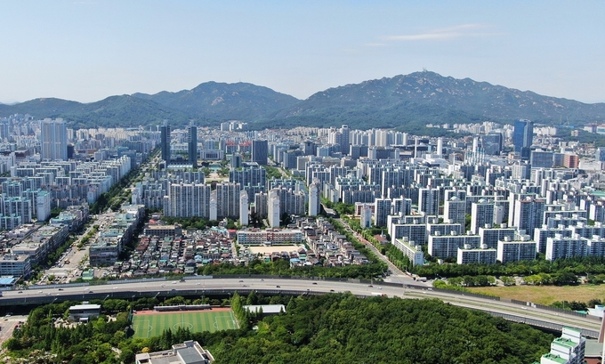 안양 평촌신도시 전경. (사진=안양시 제공)